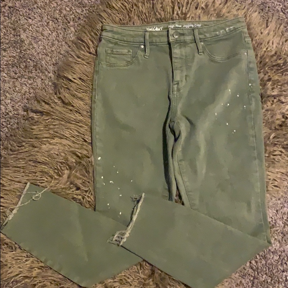 High Rise Jegging Crop
